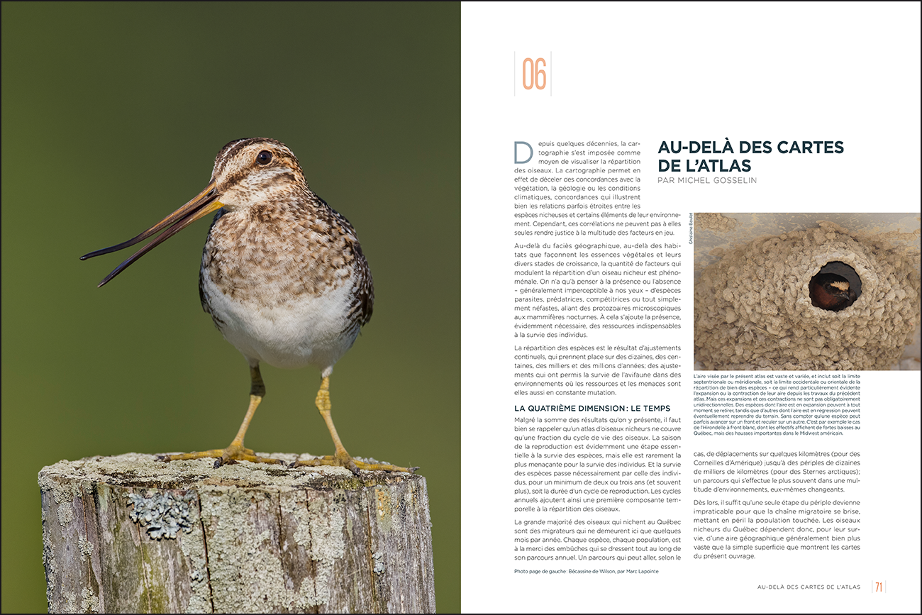 Deuxième Atlas des oiseaux nicheurs du Québec méridional