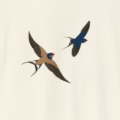 T-shirt unisexe - Hirondelles rustiques