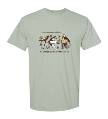 T-shirt unisexe Grand Défi Oiseaux champêtres
