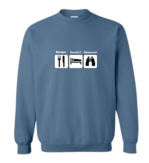 Coton ouaté Manger? Dormir? Observer!