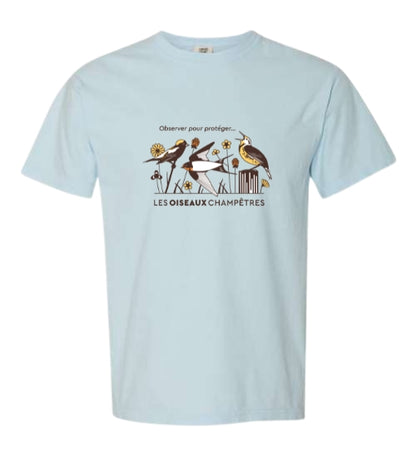 T-shirt unisexe Grand Défi Oiseaux champêtres
