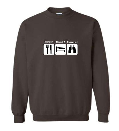 Coton ouaté Manger? Dormir? Observer!