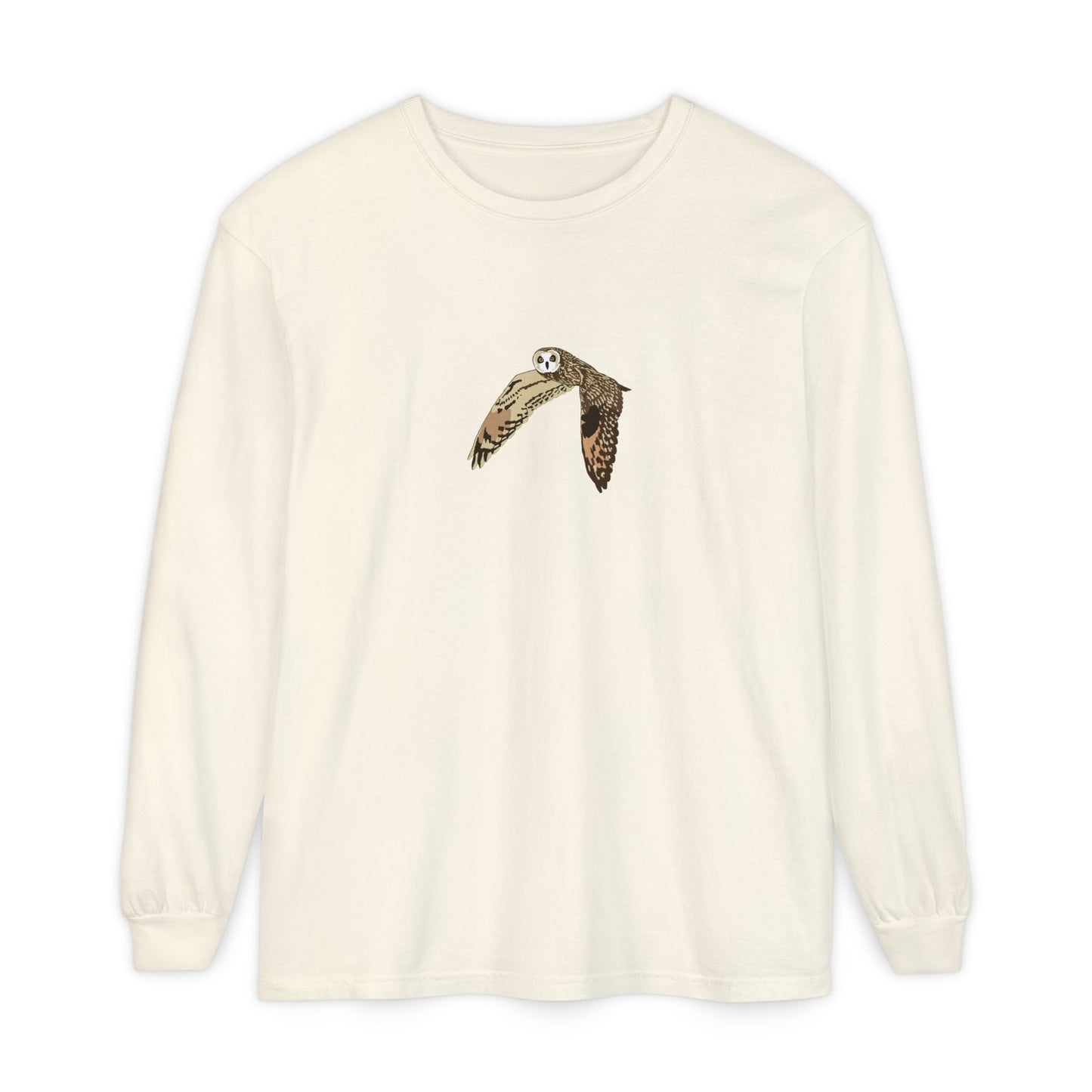 Haut à manches longues - Hibou des marais