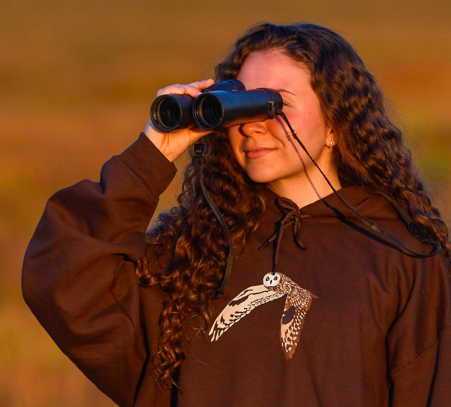 Chandail à capuchon - Hibou des marais