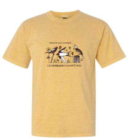 T-shirt unisexe Grand Défi Oiseaux champêtres