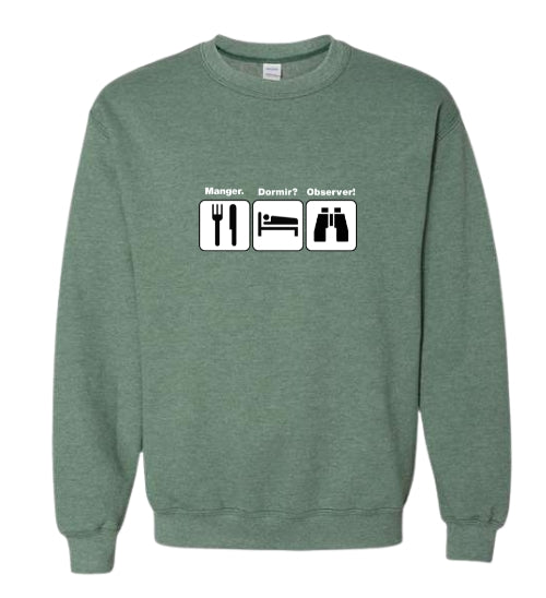 Coton ouaté Manger? Dormir? Observer!