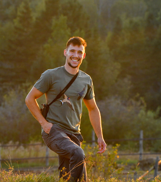 T-shirt unisexe - Hirondelles rustiques